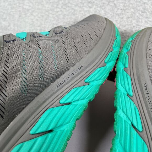 Hoka One One Gaviota 3 Shoes Womens Sz 9.5B Gray Running Sneakers 1113521 SOSP - Picture 8 of 13